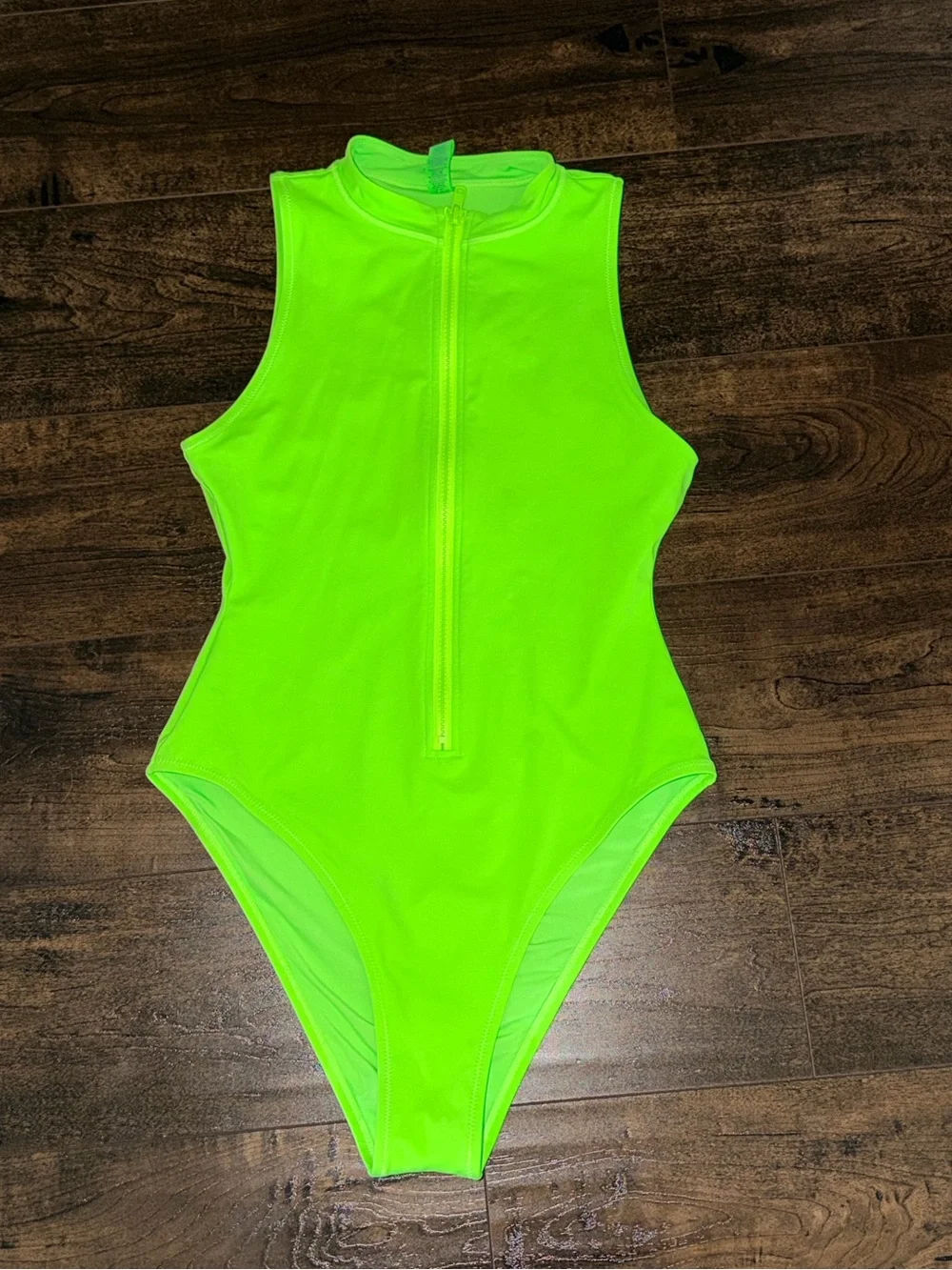 Skims Zip Front One Piece Swimsuit